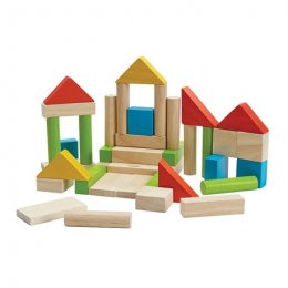 Plan Toys 40 Wood Building Blocks
