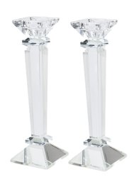 Schönfeld-Set of Clear Crystal Candlesticks Schönfeld-Set of Clear Crystal Candlesticks