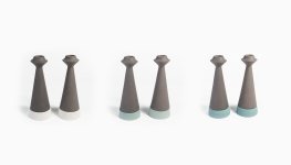 Yahalomis- Lava Rocks Modular Candle Holders Set Yahalomis- Lava Rocks Modular Candle Holders Set