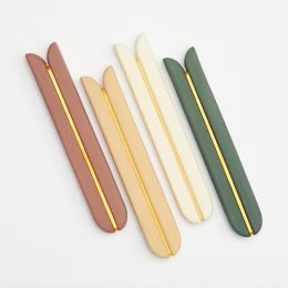 Yahalomis Mezuzah Case- Tulip with Gold Yahalomis Mezuzah Case- Tulip with Gold